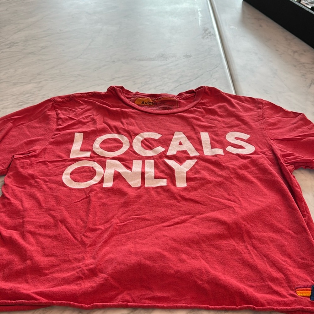 Aviator Nation Locals Only T shirt